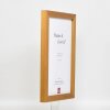 Efektný drevený obrazový rám profil 52 dubová farba 59,4x84,1 cm múzejné sklo