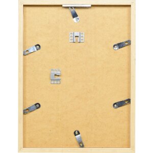 Effect Holzrahmen Profil 58 silber 45x60 cm mit Museumsglas