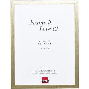 Effect Holzrahmen Profil 58 antiksilber 50x65 cm Museumsglas