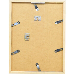 effect Drevený rám Profil 58 biely 14,8x21 cm s múzejným sklom