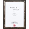 effect Holz-Bilderrahmen Profil 64 schwarz 30x40 cm mit Museumsglas