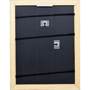 Effect Holzbilderrahmen Profil 64 braun 50x50 cm mit Museumsglas