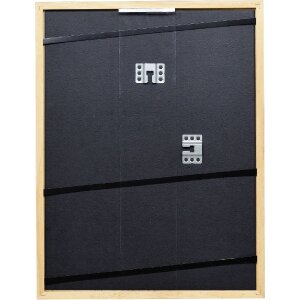 Effect fotorámik z masívneho dreva Profil 66 antik-srebro 13x13 cm s múzejným sklom