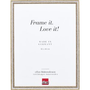 Effect Bilderrahmen Holz Profil 66 weiß 25x30 cm...