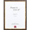 Effect Holzrahmen Profil 67 dunkelbraun 45x80 cm mit Museumsglas