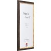 Effect Holzrahmen Profil 67 dunkelbraun 59,4x84,1 cm mit Museumsglas