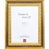 Effect Holz-Bilderrahmen Profil 80 Gold 29,7x42 cm s múzejným skлом