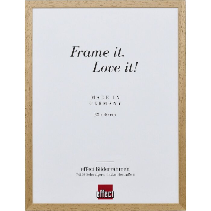 Effect Holzrahmen Profil 2330 Eiche 27x48 cm mit Museumsglas