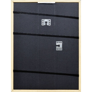 Effect Holzrahmen Profil Top S platin 30x30 cm nástenná dekorácia s výstavným sklem