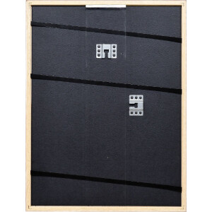 Effect fotorámik hnedý drevený 14,8x21 cm s Museumsglas ochranou 70 %