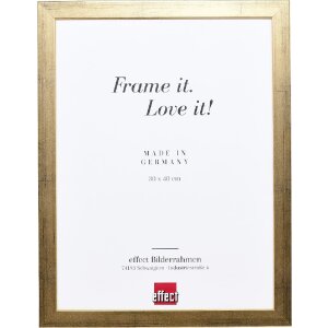Effect Holzrahmen Profil Top Pro gold 20x30 cm Museumsglas