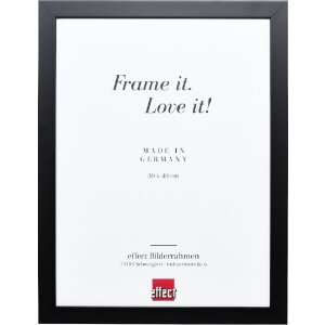 Effect Holzrahmen Profil Top Pro schwarz 20x30 cm...