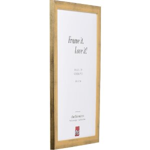 Effect Holzrahmen Profil Top Pro gold 40x60 cm Museumsglas