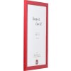 Effect Holzrahmen Profil Top Pro rot 30,5x91,5 cm Museumsglas