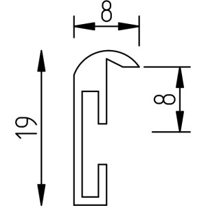 Effect B1 Požiarny rám z alu S1 stříbrný 61x91,5 cm s muzejným skлом