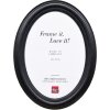 Effect Bilderrahmen Oval Profil HB 10x15 cm schwarz