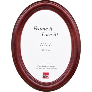 Effect Fotorámik Oválny 10x15 cm Mahagón