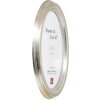 Effect Bilderrahmen Oval Profil HB 15x20 cm silber