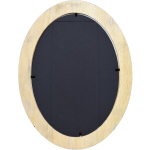 Clayre & Eef Fotorámik Oválny Čierny 40x50 cm