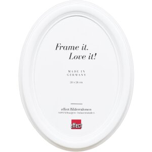Clayre & Eef Fotorámik Oválny Biely...