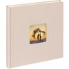 Walther fotoalbum Fun 26x25 cm Kamzíkový štruktúrovaný papierový obal 40 strán