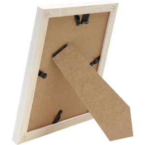 Deknudt drevený rám S68VF biely 10x15 cm