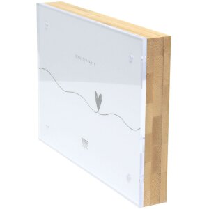 Deknudt bambusový rám s akrylsklom a magnetickým uzáverom S68VE1 prírodný 10x15 cm