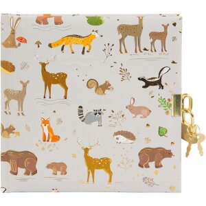 Goldbuch diár Woodland charm hnedý...