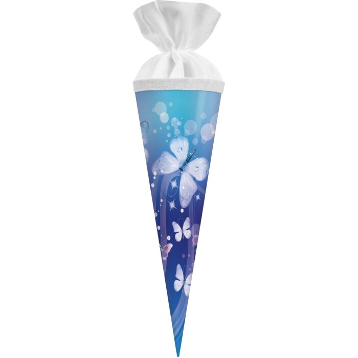 Goldbuch súrodenecký kužeľ motýľ raj školský kužeľ 35 cm plstený uzáver