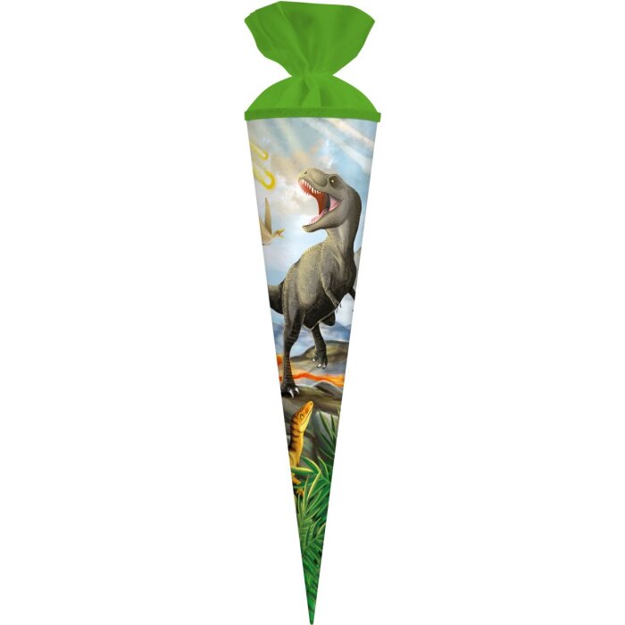 Goldbuch školský kužeľ Kreidezeit Dino 70 cm lakovaný kartón s plsteným uzáverom
