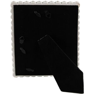 Clayre & Eef 2F0940 Fotorámik 16x2x21 cm - 10x15 cm Biely obdĺžnik