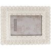 Clayre & Eef 2F0940 Fotorámik 16x2x21 cm - 10x15 cm Biely obdĺžnik
