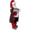 Clayre & Eef 65222 Dekorácia Father Christmas 16x8x28 cm červená
