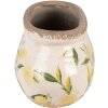 Clayre & Eef 6CE1531M Dekorácia Kvetináč 23x10x9 cm Žltý ovál