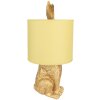 Clayre & Eef 6LMC0013GOY Stolná lampa Rabbit Gold Ø20x43cm E27 do 60W