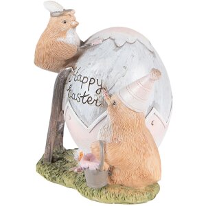 Clayre & Eef 6PR3824 Dekorácia Chick 12x9x12...