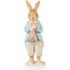 Clayre & Eef 6PR3848 Dekorácia Králik 7x5x15 cm hnedá