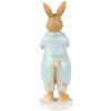 Clayre & Eef 6PR3848 Dekorácia Králik 7x5x15 cm hnedá