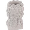 Clayre & Eef 6TE0486 Hlava kvetináča 20x17x30 cm sivá