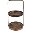 Clayre & Eef 6Y4977 Etáž 29x28x53 cm Medená farba