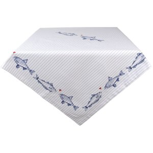 Obrus Clayre & Eef SSF05 150x250 cm biely -...