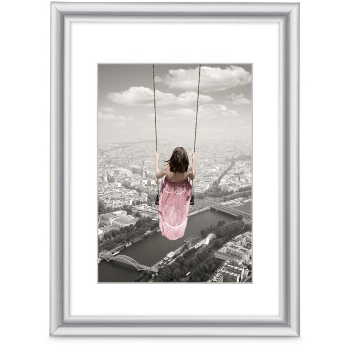 Hama plastový rám Swing 21x29,7 cm strieborný