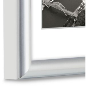 Hama plastový rám Swing 21x29,7 cm strieborný