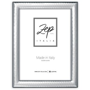 ZEP kovový portrétny rám Pesaro 10x15 cm strieborný lesklý
