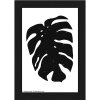 Drevený rám Walther Liv Monstera 10x15 cm čierny