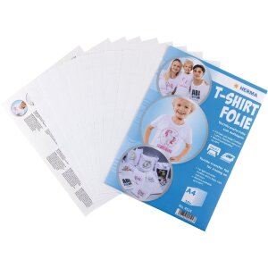 HERMA 4524 Transferová fólia na tričká A4 na svetlé textílie 10 listov