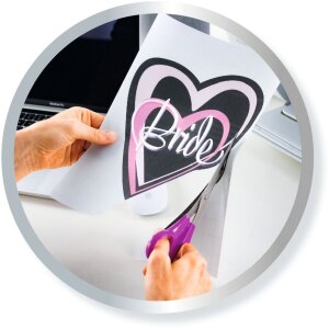 HERMA 4527 Transferová fólia na tričká A4 tmavý textil s možnosťou potlače 10 listov