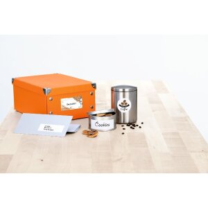 HERMA 10704 Etikety recyklovaný papier A4 97x42,3 mm biely permanentný