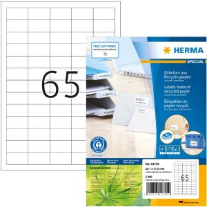 HERMA 10725 Recyklované papierové etikety...