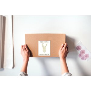 HERMA 10728 Recyklované papierové etikety A4 70x36 mm biele permanentné lepidlo